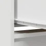 Armario con cajón blanco 55,5x34x119,5 cm Madera de ingeniería by , Sideboards - Ref: Foro24-861643, Price: 96,51 €, Discount: %