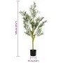 Árbol de olivo artificial con 450 hojas verde 120 cm by , artificial flora - Ref: Foro24-4103568, Price: 59,25 €, Discount: %