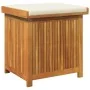 Cojines para exterior 60x50x61 cm madera maciza acacia von , Aufbewahrungsboxen für den Außenbereich - Ref: Foro24-4106473, P...