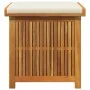 Cojines para exterior 60x50x61 cm madera maciza acacia von , Aufbewahrungsboxen für den Außenbereich - Ref: Foro24-4106473, P...
