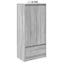 Armario con cajón gris Sonoma 55,5x34x119,5 cm by , Sideboards - Ref: Foro24-861648, Price: 95,17 €, Discount: %