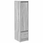 Aparador alto Sonoma gris 29,5x34x119,5 cm madera de ingeniería von , Sideboards - Ref: Foro24-861657, Preis: 70,37 €, Rabatt: %