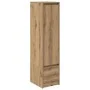 Aparador Artisan Roble 29,5x34x119,5 cm Madera de ingeniería by , Sideboards - Ref: Foro24-861660, Price: 69,49 €, Discount: %