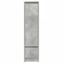 Aparador alto gris hormigón 29,5x34x119,5 cm madera ingeniería von , Sideboards - Ref: Foro24-861655, Preis: 68,51 €, Rabatt: %