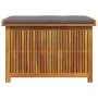Cojines para exterior 90x50x60,5 cm madera maciza acacia de , Cajas de almacenaje para exteriores - Ref: Foro24-4106478, Prec...