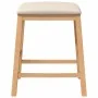 Sillas de bar con cojines 2 uds madera maciza caucho by , Kitchen stools - Ref: Foro24-4102578, Price: 105,37 €, Discount: %