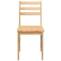 Sillas de comedor 2 unidades madera maciza de caucho by , dining chairs - Ref: Foro24-4102420, Price: 80,04 €, Discount: %