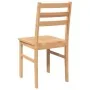 Sillas de comedor 2 unidades madera maciza de caucho by , dining chairs - Ref: Foro24-4102420, Price: 80,04 €, Discount: %