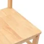 Sillas de comedor 2 unidades madera maciza de caucho by , dining chairs - Ref: Foro24-4102420, Price: 80,04 €, Discount: %