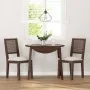 Sillas de comedor con cojines 2 uds madera maciza marrón caucho von , Essstühle - Ref: Foro24-4102476, Preis: 175,12 €, Rabat...