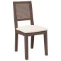 Sillas de comedor con cojines 2 uds madera maciza marrón caucho von , Essstühle - Ref: Foro24-4102476, Preis: 175,12 €, Rabat...