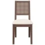 Sillas de comedor con cojines 2 uds madera maciza marrón caucho von , Essstühle - Ref: Foro24-4102476, Preis: 175,12 €, Rabat...