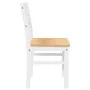 Sillas de comedor 2 unidades madera maciza de caucho blanco by , dining chairs - Ref: Foro24-4102422, Price: 80,04 €, Discoun...
