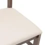 Sillas de comedor con cojines 2 uds madera maciza marrón caucho von , Essstühle - Ref: Foro24-4102417, Preis: 79,10 €, Rabatt: %