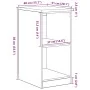 Armario de almacenamiento para garaje negro 40x51x85 cm von , Armarios industriales - Ref: Foro24-860536, Preis: 56,40 €, Rab...
