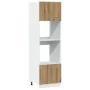 Armario microondas madera ingeniería roble artisan 60x57x207 cm von , Küchenschränke - Ref: Foro24-3334024, Preis: 203,07 €, ...