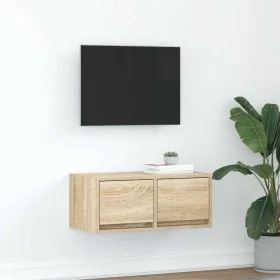 Mueble para TV madera contrachapada roble ahumado 60x31x25,5 cm von , TV-Möbel - Ref: Foro24-861494, Preis: 45,15 €, Rabatt: %