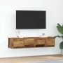 Muebles de TV 2 uds 60x31x25,5 cm Madera ingeniería envejecida by , TV Furniture - Ref: Foro24-861505, Price: 78,46 €, Discou...