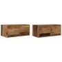 Muebles de TV 2 uds 60x31x25,5 cm Madera ingeniería envejecida by , TV Furniture - Ref: Foro24-861505, Price: 78,46 €, Discou...