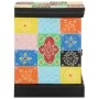 Mesilla de noche multicolor 40x35x45 cm madera maciza mango de , Mesitas de noche - Ref: Foro24-4017562, Precio: 96,03 €, Des...