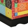 Mesilla de noche multicolor 40x35x45 cm madera maciza mango de , Mesitas de noche - Ref: Foro24-4017562, Precio: 96,03 €, Des...