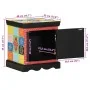 Mesilla de noche multicolor 40x35x45 cm madera maciza mango de , Mesitas de noche - Ref: Foro24-4017562, Precio: 96,03 €, Des...