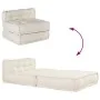 Puf modular crema 70x70x54 tela de , Cojines para sillas y sofás - Ref: Foro24-4019022, Precio: 132,66 €, Descuento: %