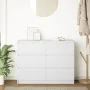 Aparador blanco 100x35x76 cm madera de ingeniería von , Sideboards - Ref: Foro24-3328498, Preis: 149,96 €, Rabatt: %