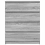 Aparador Sonoma gris 80x35x99 cm madera de ingeniería de , Aparadores - Ref: Foro24-3328485, Precio: 128,74 €, Descuento: %