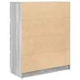 Aparador Sonoma gris 80x35x99 cm madera de ingeniería de , Aparadores - Ref: Foro24-3328485, Precio: 128,74 €, Descuento: %