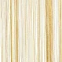 Cortinas de tiras 2 uds doradas 140x250 cm by , Curtains and curtains - Ref: Foro24-4102036, Price: 20,85 €, Discount: %