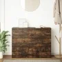 Aparador madera contrachapada color roble ahumado 100x35x76 cm von , Sideboards - Ref: Foro24-3328502, Preis: 134,61 €, Rabat...