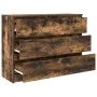Aparador madera contrachapada color roble ahumado 100x35x76 cm von , Sideboards - Ref: Foro24-3328502, Preis: 134,61 €, Rabat...