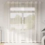 Cortinas de gasa con ojales 2 uds crema 140x245 cm von , Vorhänge und Gardinen - Ref: Foro24-4102074, Preis: 15,38 €, Rabatt: %