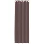 Cortinas de gasa con ojales 2 uds marrón 140x260 cm by , Curtains and curtains - Ref: Foro24-4102069, Price: 15,55 €, Discoun...