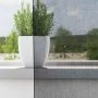 Cortinas de gasa con ojales 2 uds negro140x175 cm de , Cortinas y visillos - Ref: Foro24-4102060, Precio: 13,89 €, Descuento: %