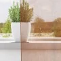 Cortinas de gasa con ojales 2 uds terracota by , Curtains and curtains - Ref: Foro24-4102138, Price: 13,89 €, Discount: %