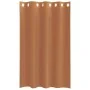 Cortinas de gasa con ojales 2 uds terracota by , Curtains and curtains - Ref: Foro24-4102138, Price: 13,89 €, Discount: %