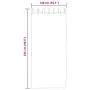 Cortinas de gasa con bolsillos para varillas 2 uds. rojo vino von , Vorhänge und Gardinen - Ref: Foro24-4102249, Preis: 14,65...
