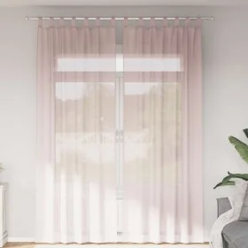 Cortinas de gasa con bolsillos para varillas 2 uds. rosa claro by , Curtains and curtains - Ref: Foro24-4102190, Price: 15,00...
