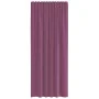 Cortinas de gasa con trabillas 2 uds morado 140x245 cm von , Vorhänge und Gardinen - Ref: Foro24-4102294, Preis: 14,92 €, Rab...