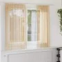Cortinas de gasa con trabillas 2 uds arena 140x175 cm de , Cortinas y visillos - Ref: Foro24-4102307, Precio: 13,35 €, Descue...