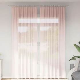 Cortinas de gasa con trabillas 2 uds rosa claro 140x260 cm by , Curtains and curtains - Ref: Foro24-4102280, Price: 15,26 €, ...