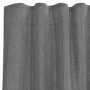 Cortinas de gasa con trabillas 2 uds gris oscuro 140x260 cm de , Cortinas y visillos - Ref: Foro24-4102275, Precio: 15,26 €, ...