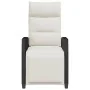 Silla de jardín reclinable con mesa auxiliar ratán negro von , Gartenstühle - Ref: Foro24-4108275, Preis: 161,47 €, Rabatt: %