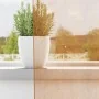 Cortinas de gasa con trabillas 2 uds terracota 140x245 cm de , Cortinas y visillos - Ref: Foro24-4102324, Precio: 14,92 €, De...
