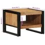Mesa de centro madera maciza de acacia 50x50x38 cm by , Coffee table - Ref: Foro24-4102713, Price: 96,84 €, Discount: %