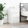 Mesillas de noche con 3 cajones 2 uds Blanco 39x35x65 cm von , Nachttische - Ref: Foro24-861338, Preis: 101,79 €, Rabatt: %
