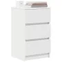 Mesillas de noche con 3 cajones 2 uds Blanco 39x35x65 cm von , Nachttische - Ref: Foro24-861338, Preis: 101,79 €, Rabatt: %