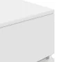 Mesillas de noche con 3 cajones 2 uds Blanco 39x35x65 cm von , Nachttische - Ref: Foro24-861338, Preis: 101,79 €, Rabatt: %